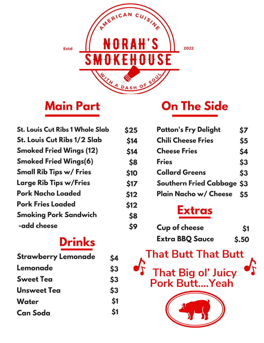 Norahs Smokehouse | restaurant | 75 Country Club Dr, Danville, IL 61832, USA | 2174978806 OR +1 217-497-8806