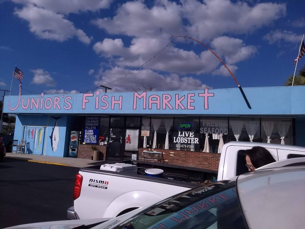 Juniors Fish Market | restaurant | 1341 FL-60 E, Lake Wales, FL 33853, USA | 8636783474 OR +1 863-678-3474