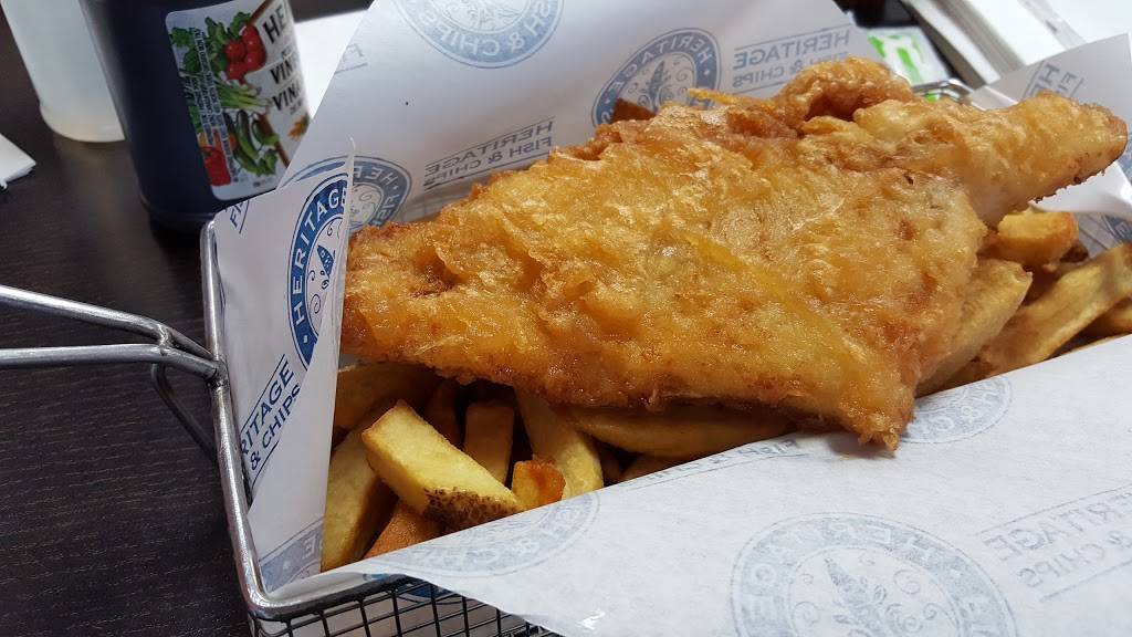 Heritage Fish and Chips | restaurant | 3221 Derry Rd W, Mississauga, ON L5N 7L7, Canada | 9058248884 OR +1 905-824-8884