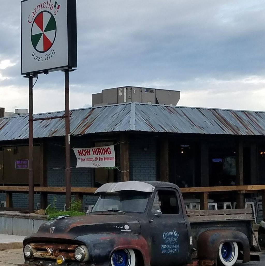 Carmellas Pizza Grill | restaurant | 1513 Montford Dr, Charlotte, NC 28209, USA | 7046793072 OR +1 704-679-3072