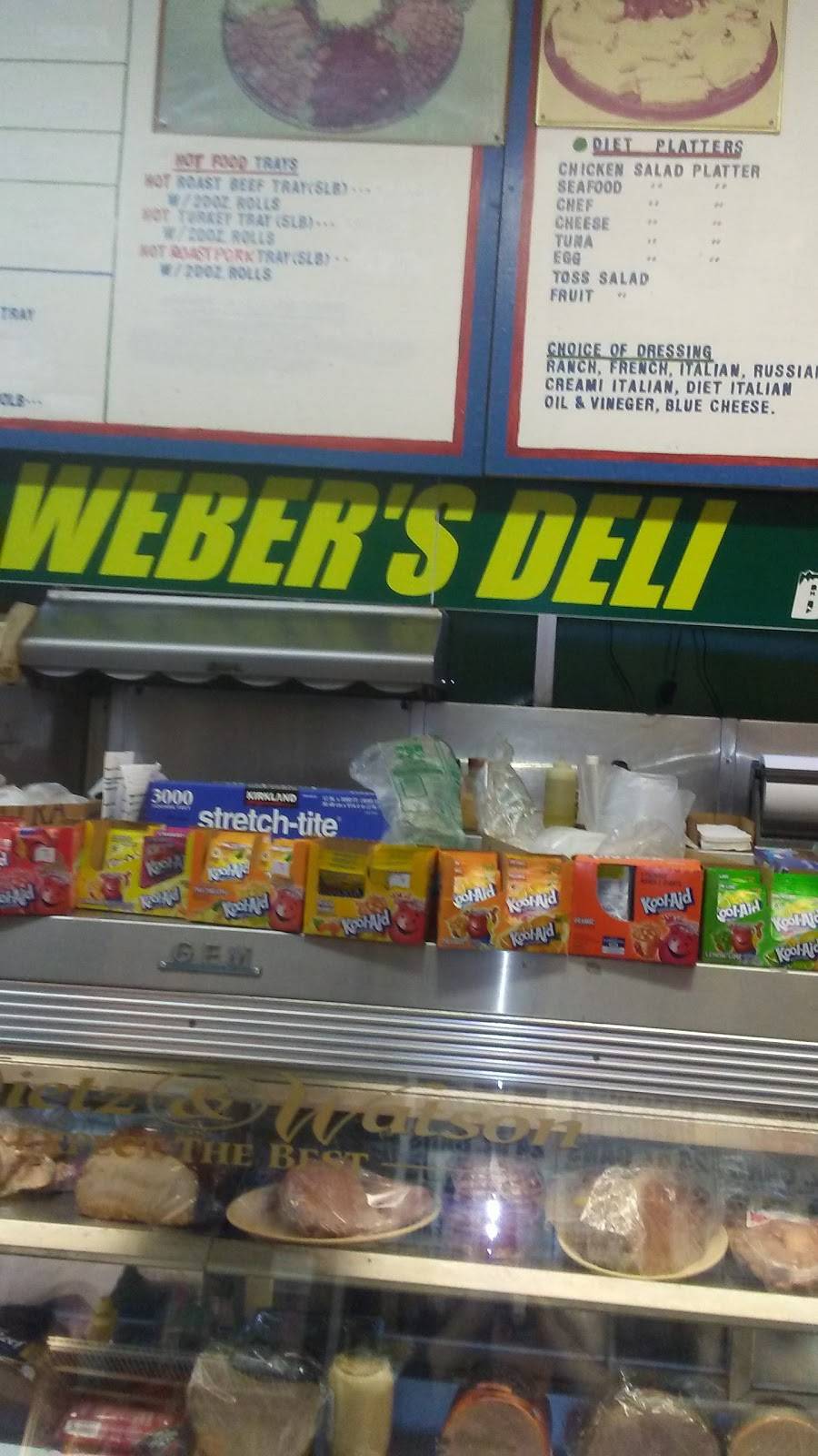 Webers Deli | restaurant | 6732 Elmwood Ave, Philadelphia, PA 19142, USA | 2153657845 OR +1 215-365-7845