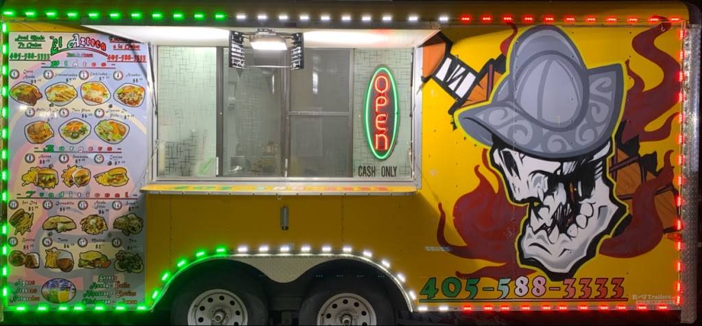 El Azteca Tacos & Burgers | restaurant | Parking Lot, 1100 N Meridian Ave, Oklahoma City, OK 73107, USA | 4055883333 OR +1 405-588-3333