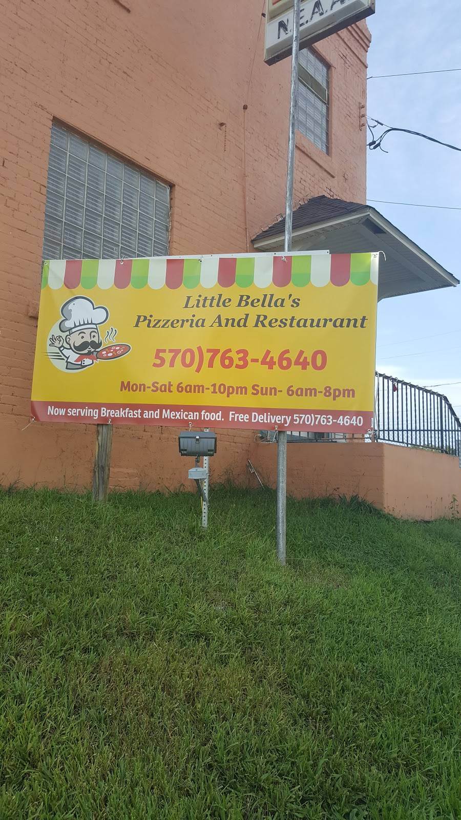 Litte Bellas Pizzeria and Restaurant | restaurant | 530 N Main St, Wilkes-Barre, PA 18705, USA | 5707634640 OR +1 570-763-4640