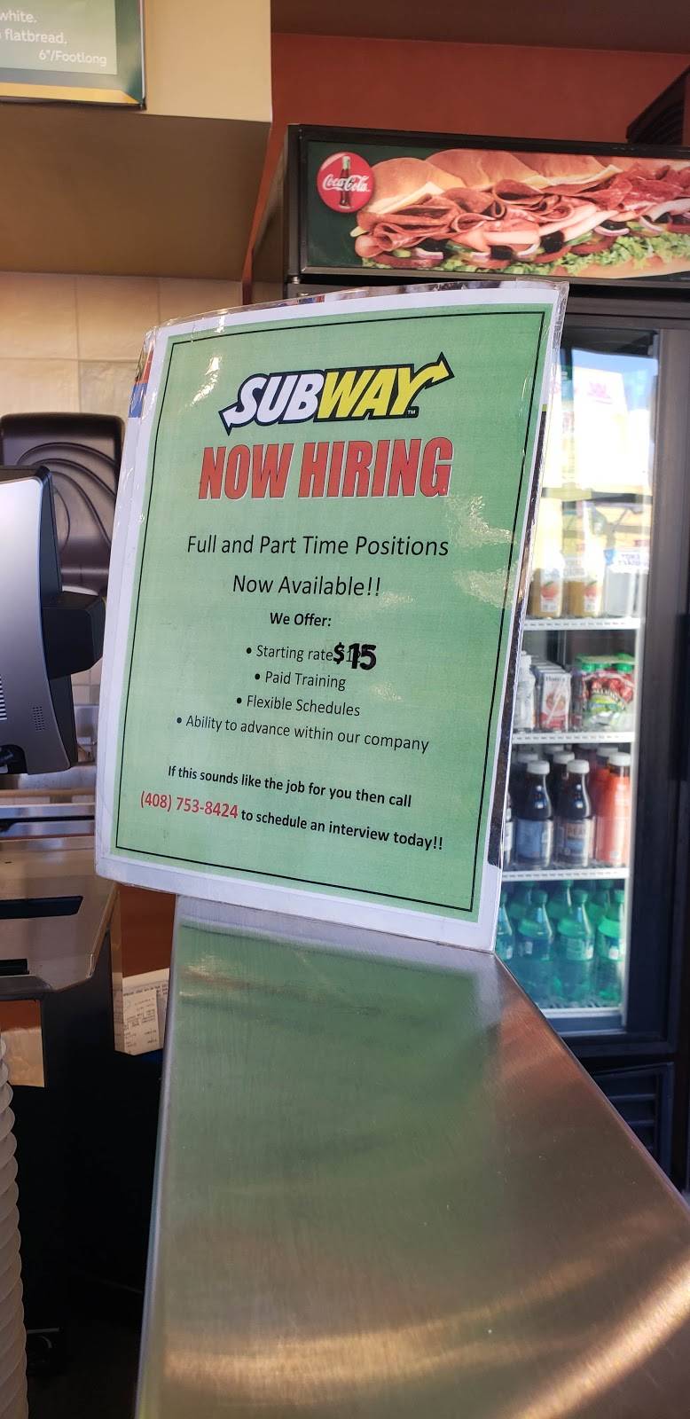 Subway Restaurants | restaurant | 2842 Story Rd #30, San Jose, CA 95127, USA | 4083471970 OR +1 408-347-1970