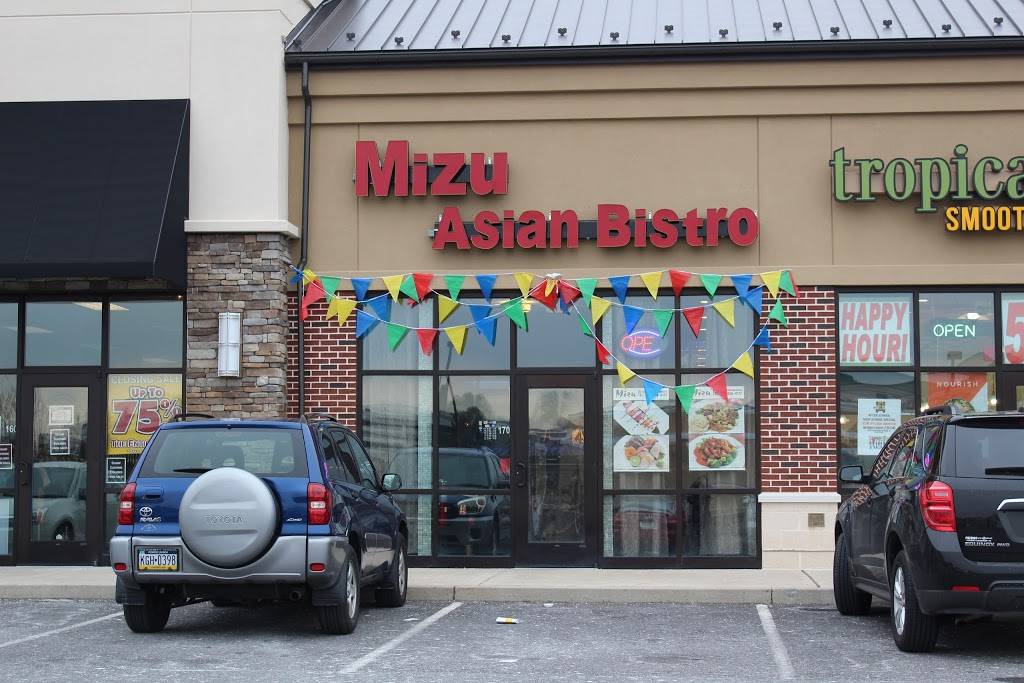 Mizu Asian Bistro | restaurant | 1570 Egypt Rd #170, Phoenixville, PA 19460, USA | 6106500177 OR +1 610-650-0177