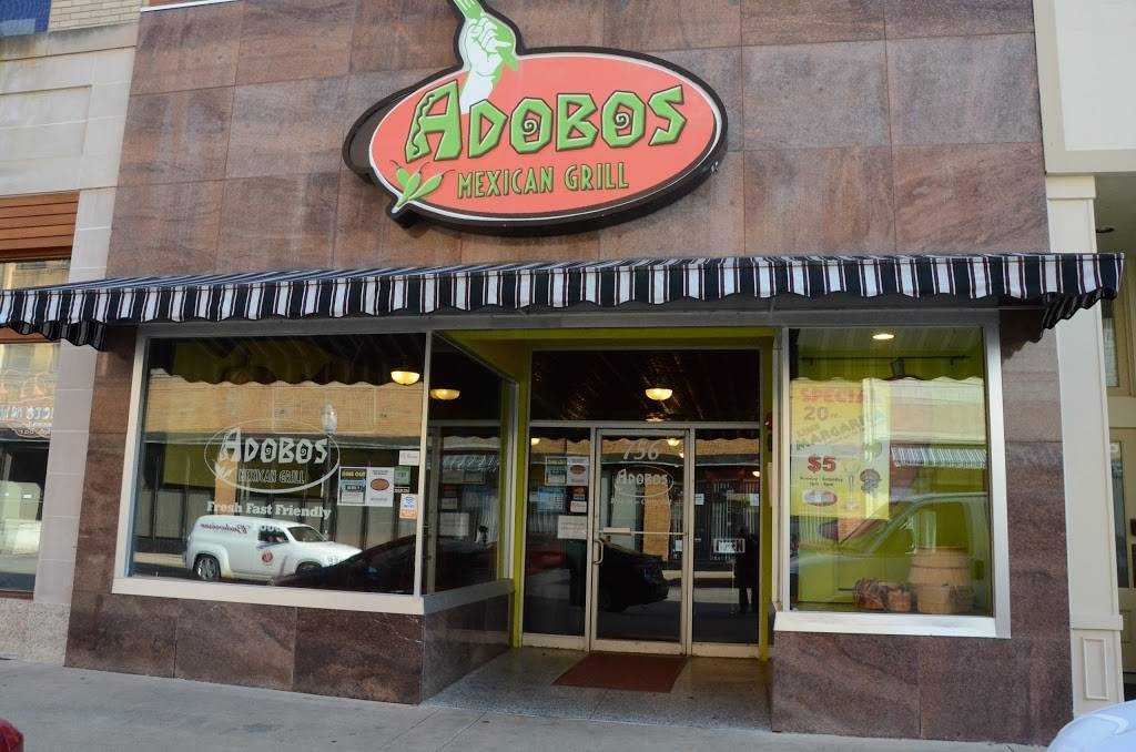 Adobos Mexican Grill | restaurant | 756 Main St, Dubuque, IA 52001, USA | 5635564407 OR +1 563-556-4407