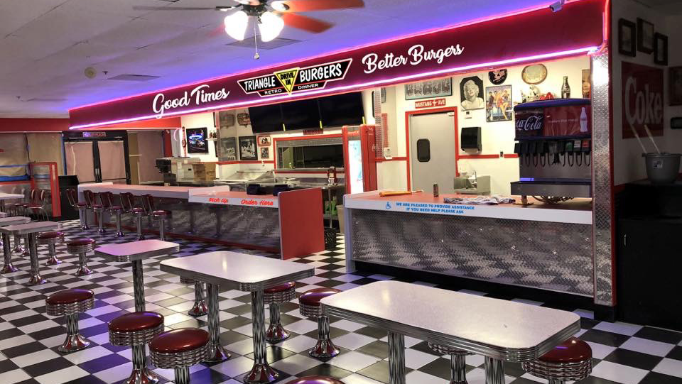 Triangle Drive In | restaurant | 240 W Shaw Ave, Clovis, CA 93612, USA | 5594723049 OR +1 559-472-3049