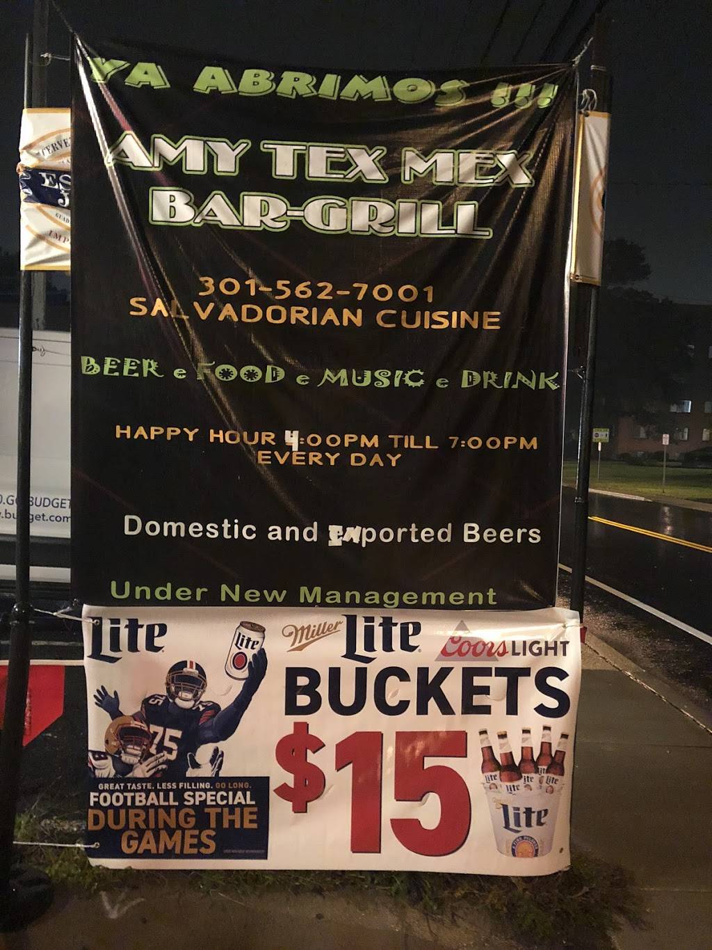 Amy Tex Mex | restaurant | 621 Sligo Ave, Silver Spring, MD 20910, USA | 3015627001 OR +1 301-562-7001