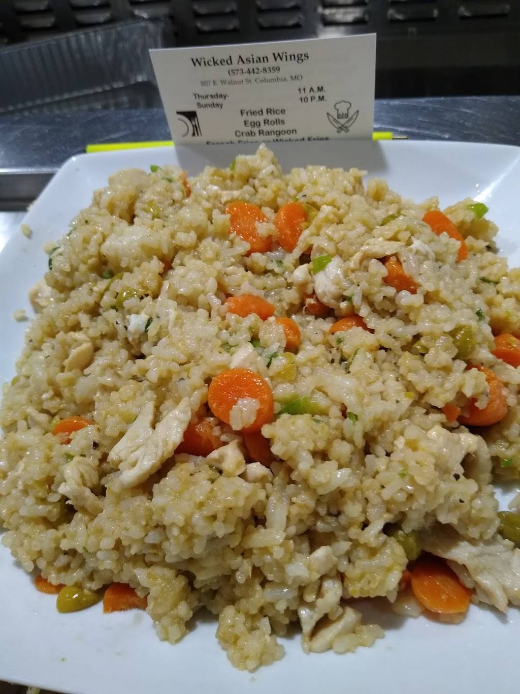 Wicked Asian Wings | restaurant | 807 E Walnut St, Columbia, MO 65201, USA | 5734428359 OR +1 573-442-8359
