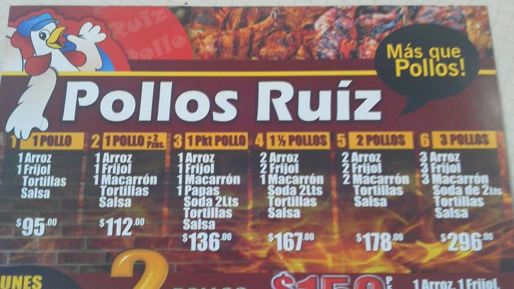 Pollos Ruíz | restaurant | Calle Ambar 417, Empleados, 22820 Ensenada, B.C., Mexico | 016461753030 OR +52 646 175 3030