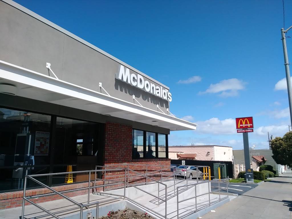 McDonalds | cafe | 5454 Mission St, San Francisco, CA 94112, USA | 4153331011 OR +1 415-333-1011