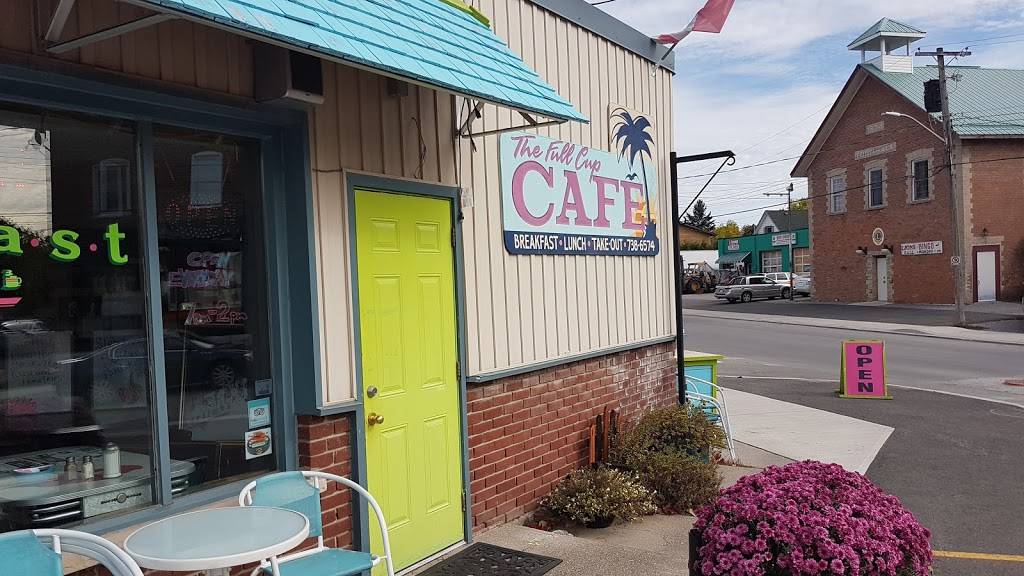 Full Cup Café The | restaurant | 50 Main St, Bobcaygeon, ON K0M 1A0, Canada | 7057386574 OR +1 705-738-6574