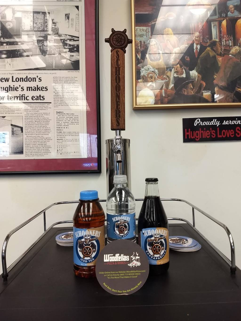 Woodfellas Pizza & Wings | restaurant | 22 Bayview Ave, Stonington, CT 06378, USA | 8607159663 OR +1 860-715-9663