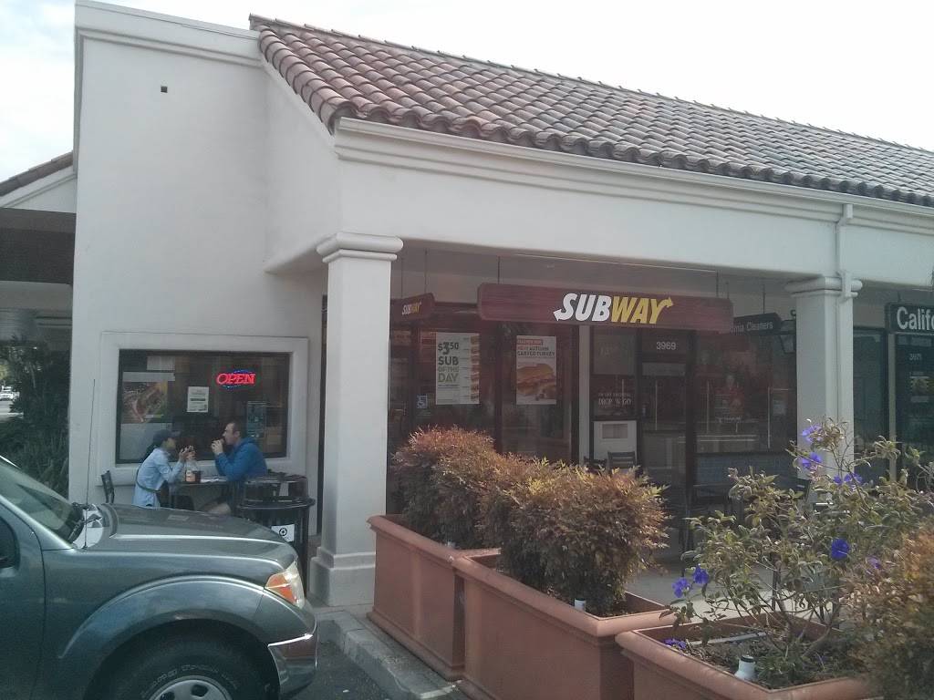 Subway | restaurant | Five Points Shopping Center 3967 State Street Space 4, Santa Barbara, CA 93105, USA | 8056838580 OR +1 805-683-8580