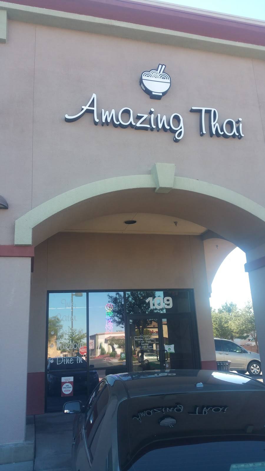 Amazing Thai | restaurant | 3000 W Ann Rd #109, North Las Vegas, NV 89031, USA | 7252228289 OR +1 725-222-8289