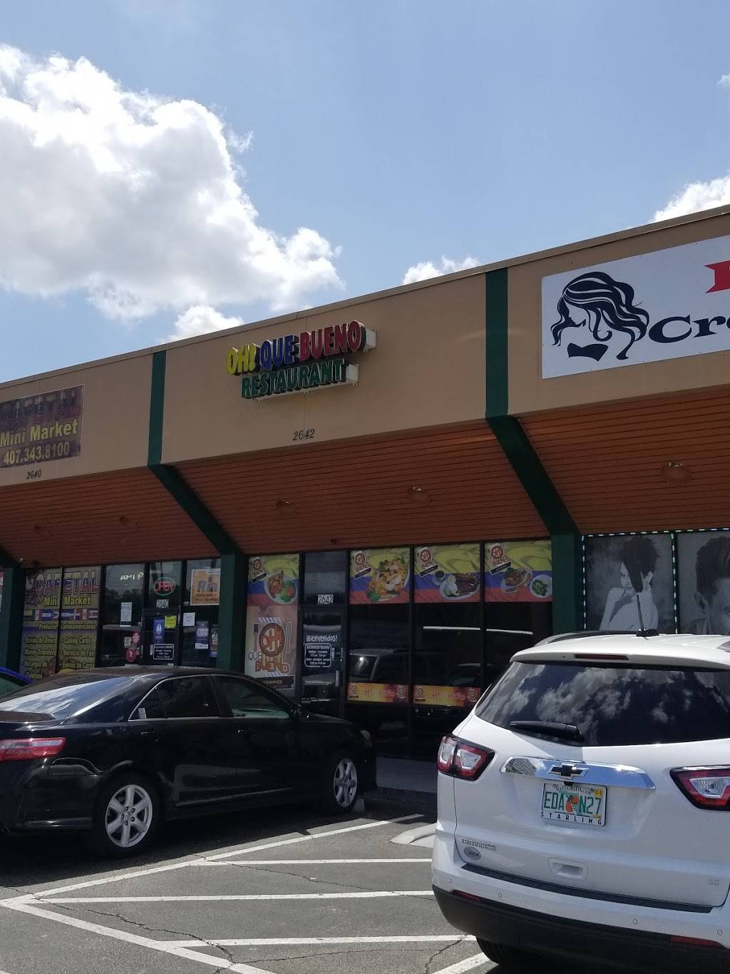 Oh! Que Bueno | restaurant | 2642 N Orange Blossom Trail, Kissimmee, FL 34744, USA | 4079359192 OR +1 407-935-9192