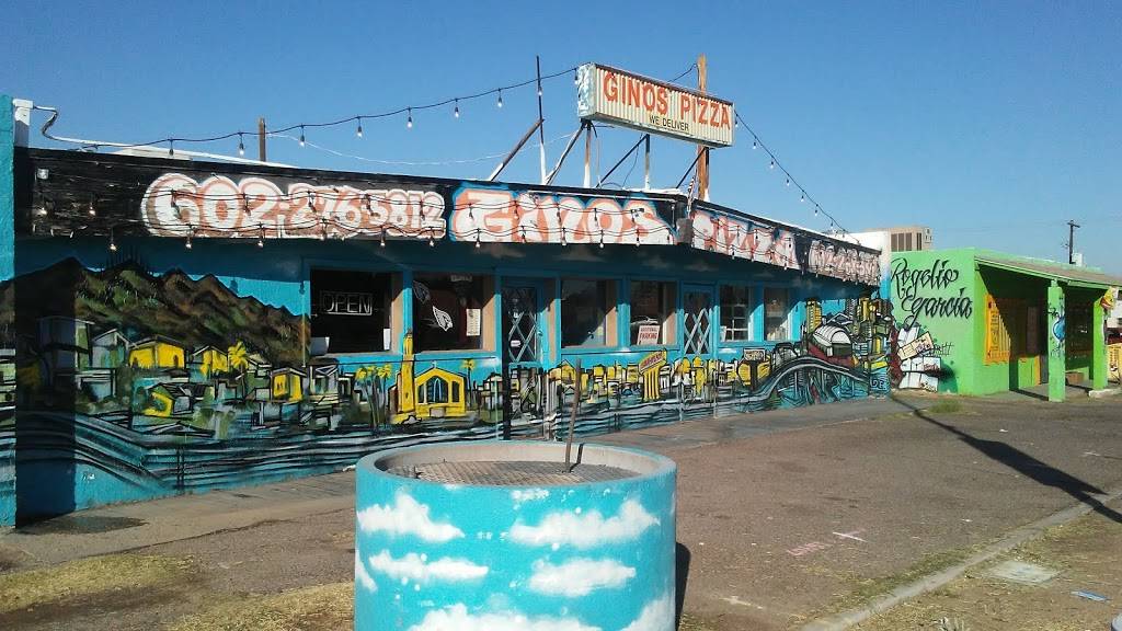 Ginos Pizza | restaurant | 6420 S Central Ave, Phoenix, AZ 85042, USA | 6022683341 OR +1 602-268-3341