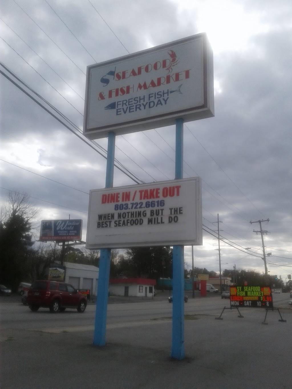 Syi Seafood | restaurant | 3939 W Beltline Blvd, Columbia, SC 29204, USA | 8037226616 OR +1 803-722-6616