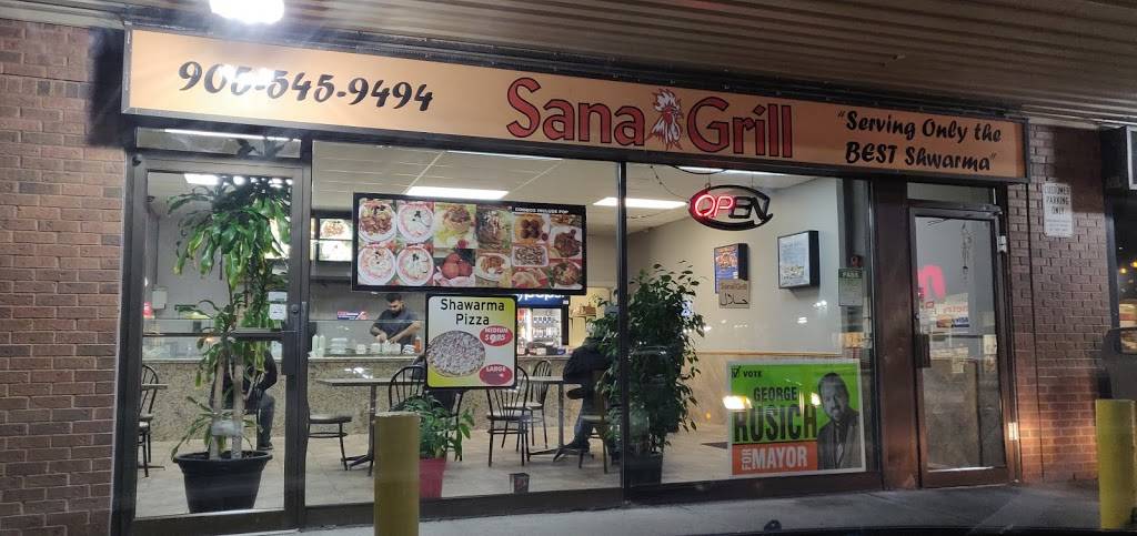 Sana Grill | restaurant | 1900 King St E, Hamilton, ON L8K 1V7, Canada | 9055459494 OR +1 905-545-9494