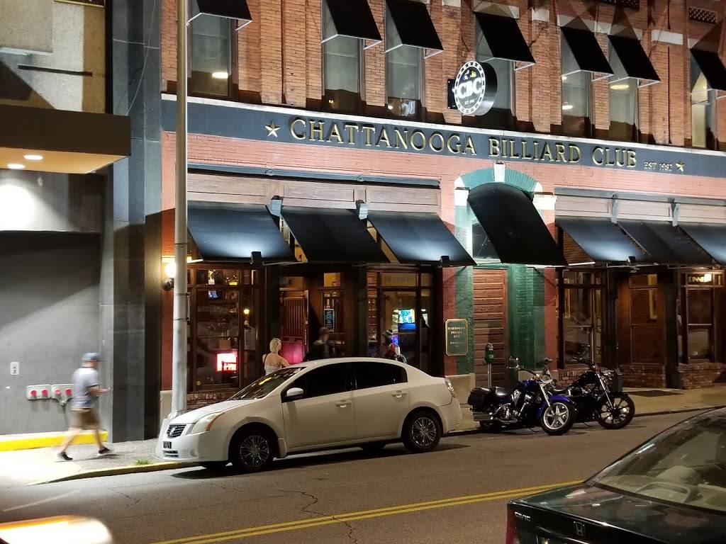 Chattanooga Billiard Club Inc | restaurant | 725 Cherry St, Chattanooga, TN 37402, USA | 4232677740 OR +1 423-267-7740