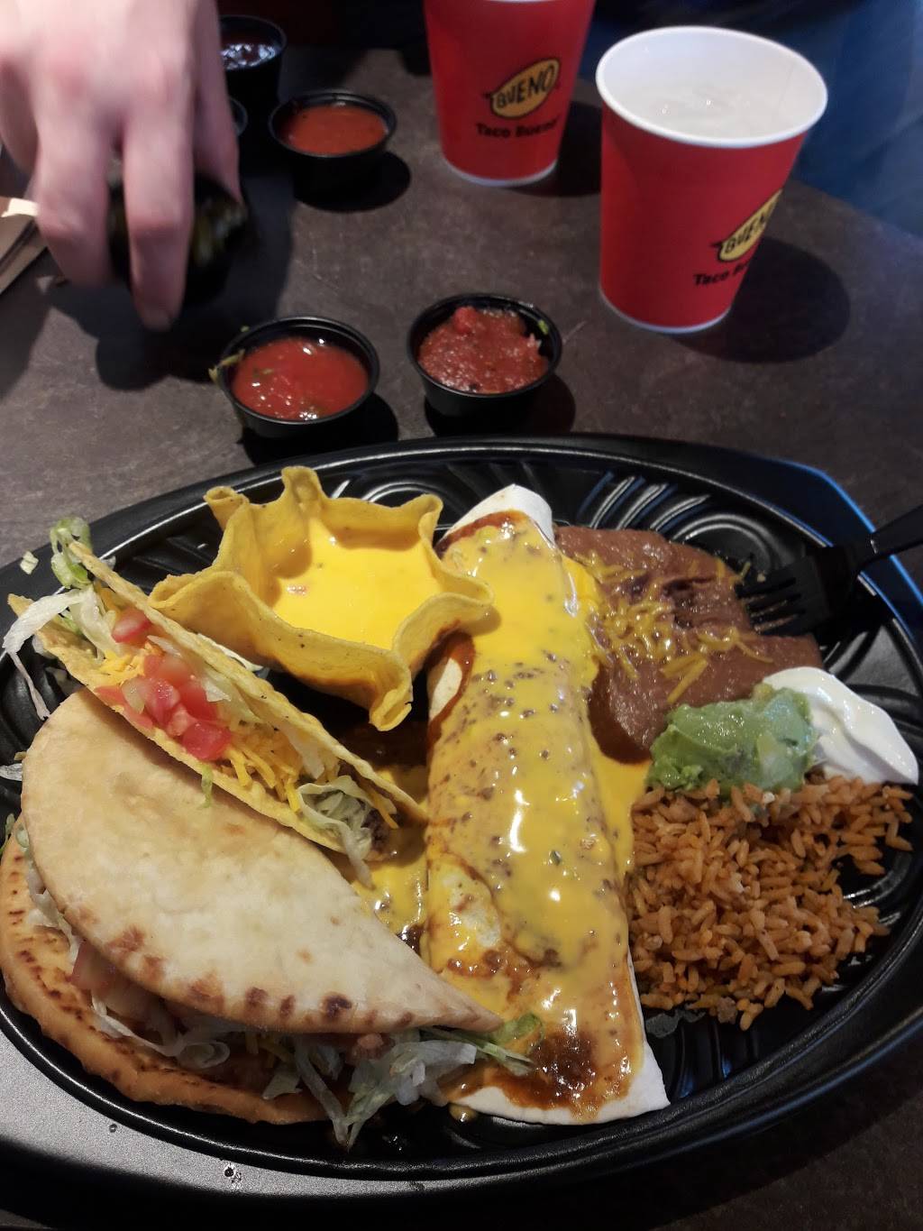 Taco Bueno | restaurant | 5320 TX-78, Sachse, TX 75048, USA | 9724958310 OR +1 972-495-8310