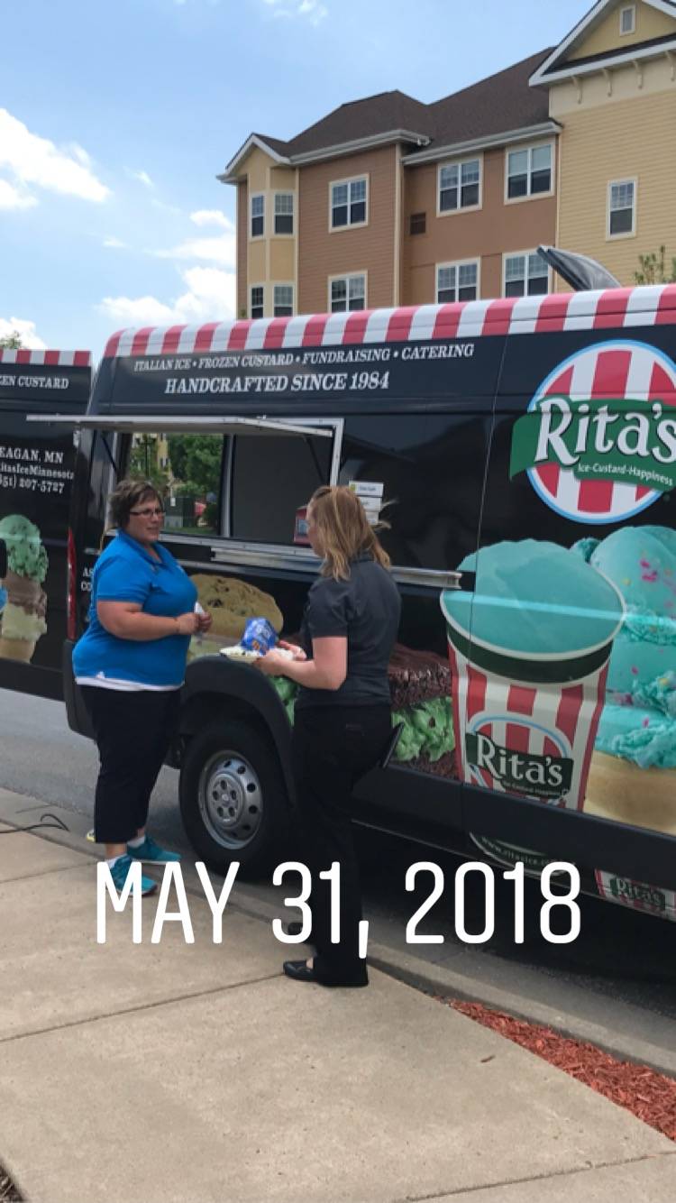 Ritas Italian Ice & Frozen Custard | restaurant | Diffley Marketplace, 1016 Diffley Rd Suite 300, Eagan, MN 55123, USA | 6512075727 OR +1 651-207-5727