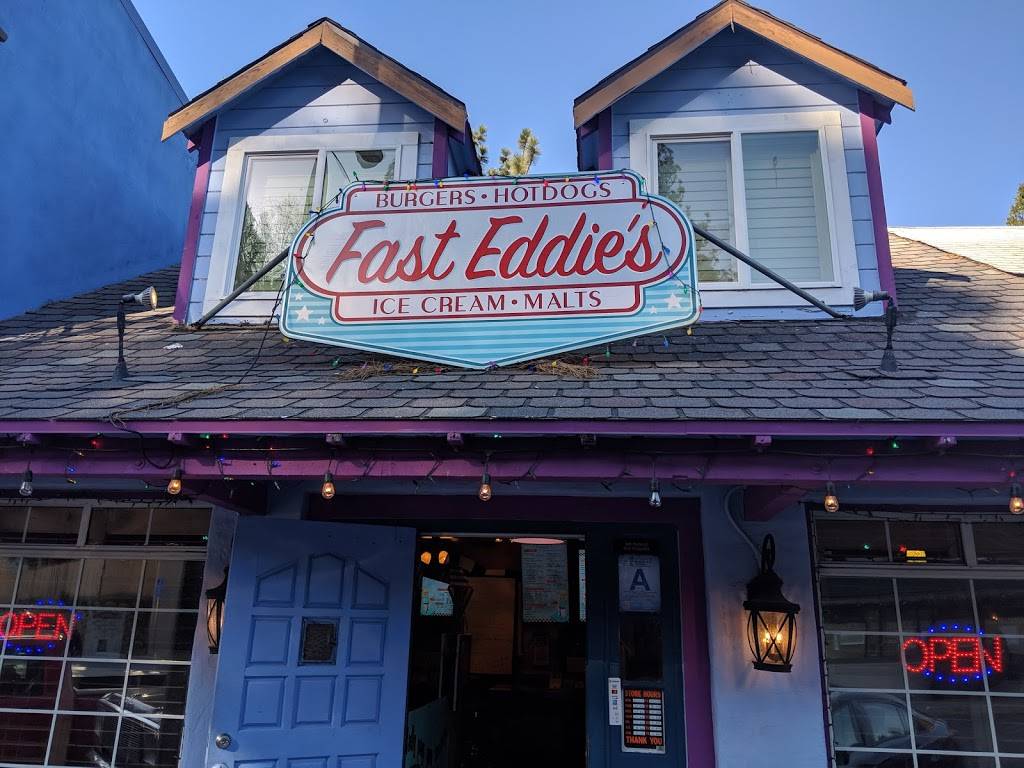 Fast Eddies | restaurant | Top Town, Crest Forest Dr, Crestline, CA 92325, USA | 9095892900 OR +1 909-589-2900