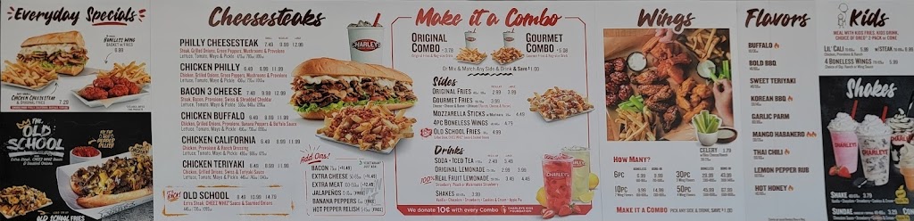 Charleys Cheesesteaks and Wings | restaurant | 12600 FM 1960, Houston, TX 77065, USA | 3462062170 OR +1 346-206-2170