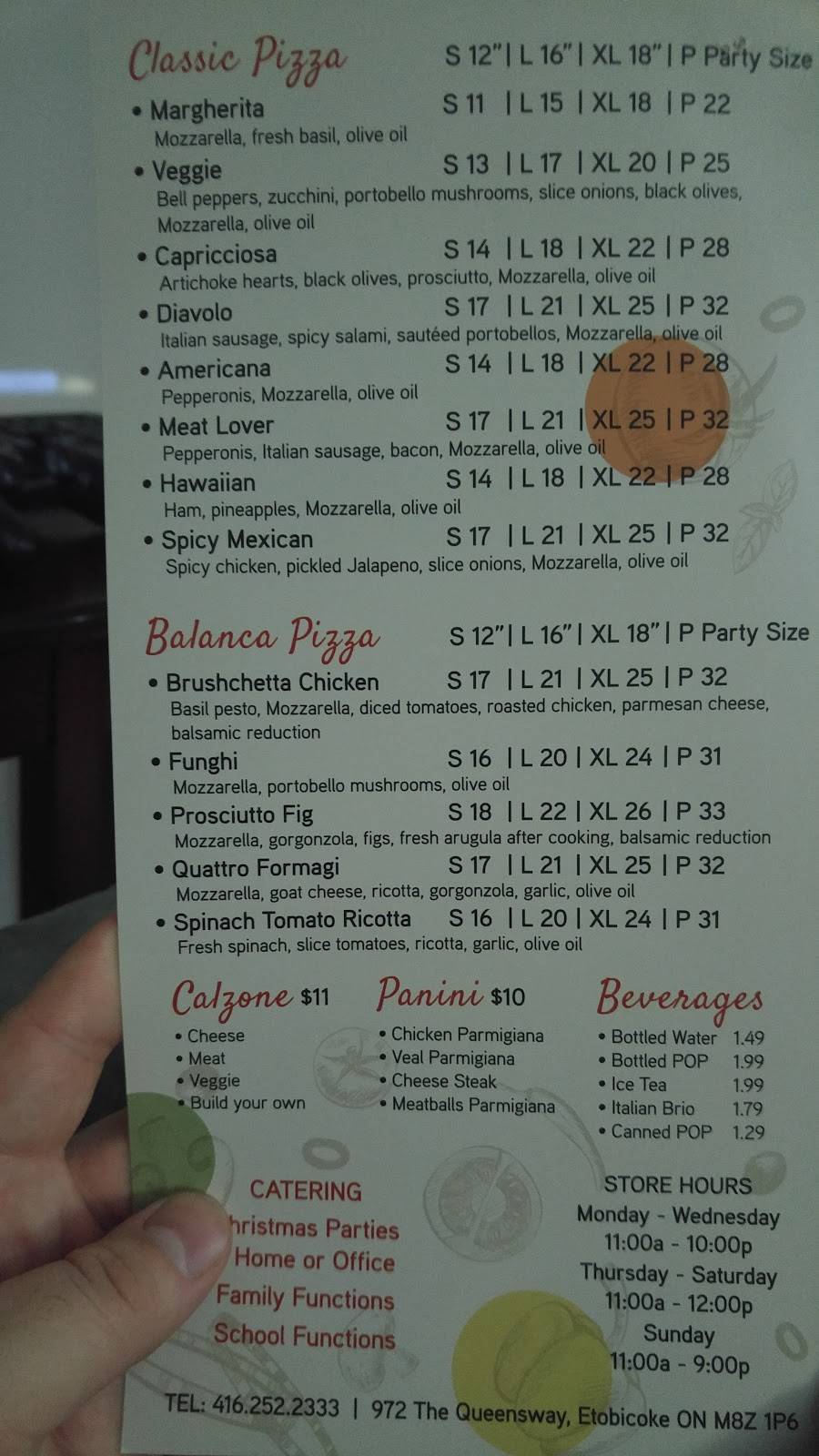 Rocco’s pizza & pasta | restaurant | 972 The Queensway, Etobicoke, ON M8Z 1P6, Canada | 4162522333 OR +1 416-252-2333