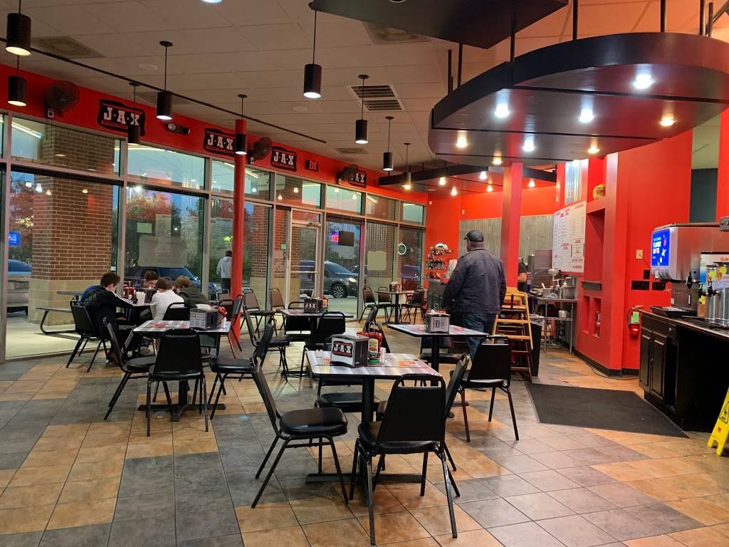 JAX Burgers Fries & Shakes | restaurant | 3091 College Park Dr, The Woodlands, TX 77384, USA | 9362074999 OR +1 936-207-4999