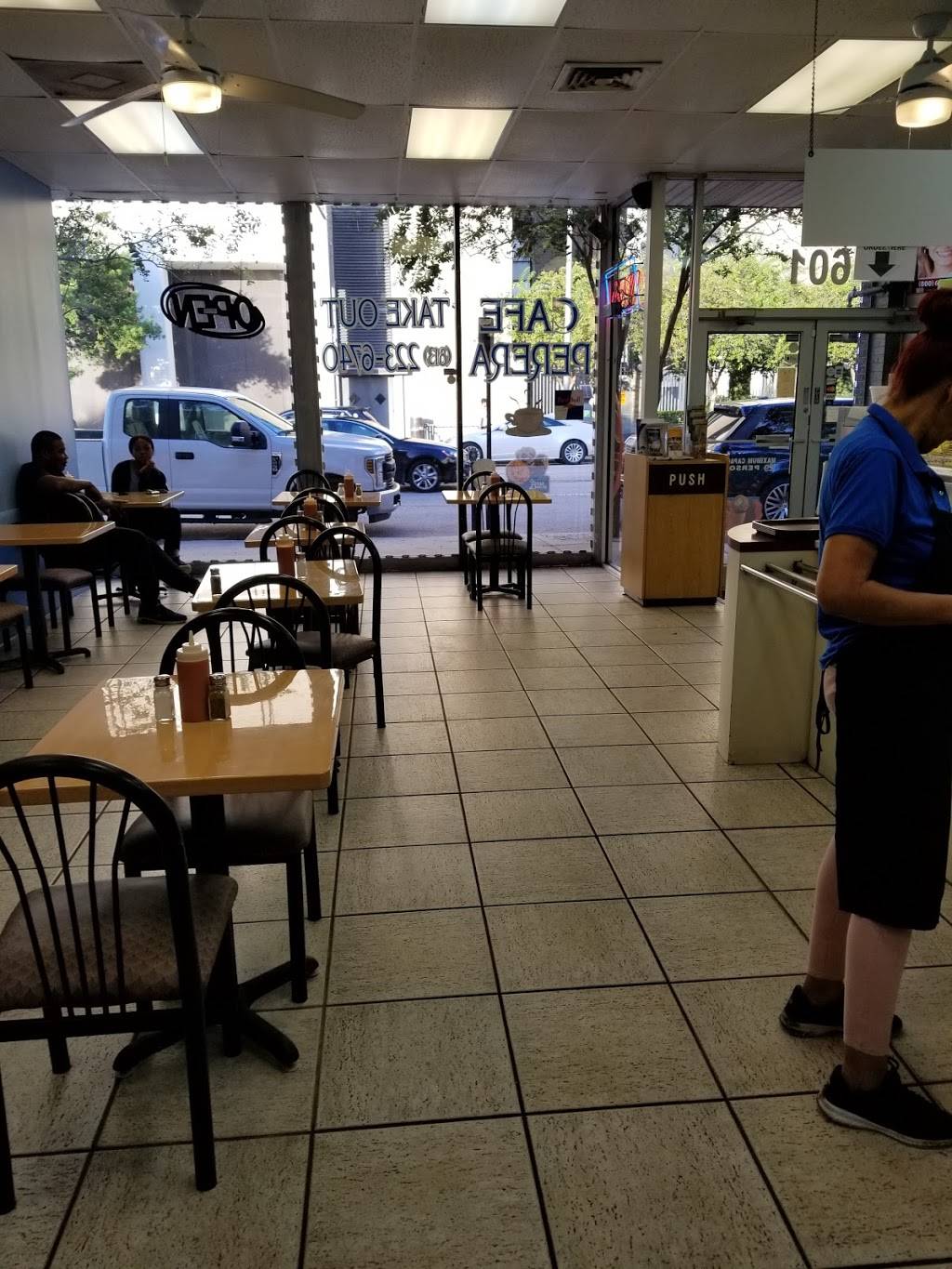 Cafe Perera | restaurant | 601 N Morgan St, Tampa, FL 33602, USA | 8132236740 OR +1 813-223-6740