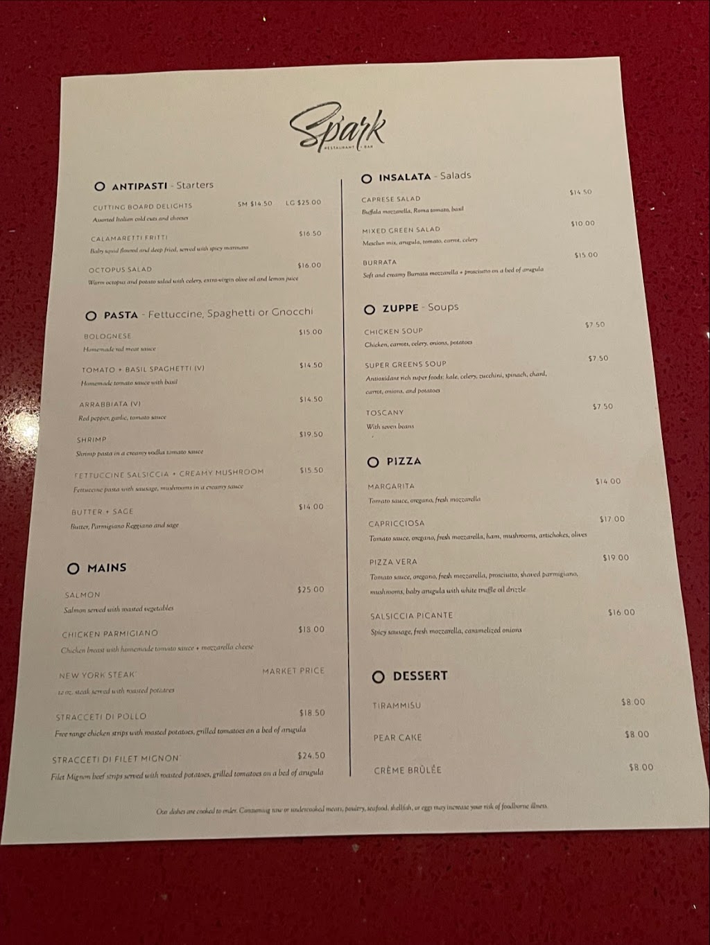Spark Restaurant and Bar | restaurant | 4250 N Marine Dr, Chicago, IL 60613, USA | 7738570234 OR +1 773-857-0234