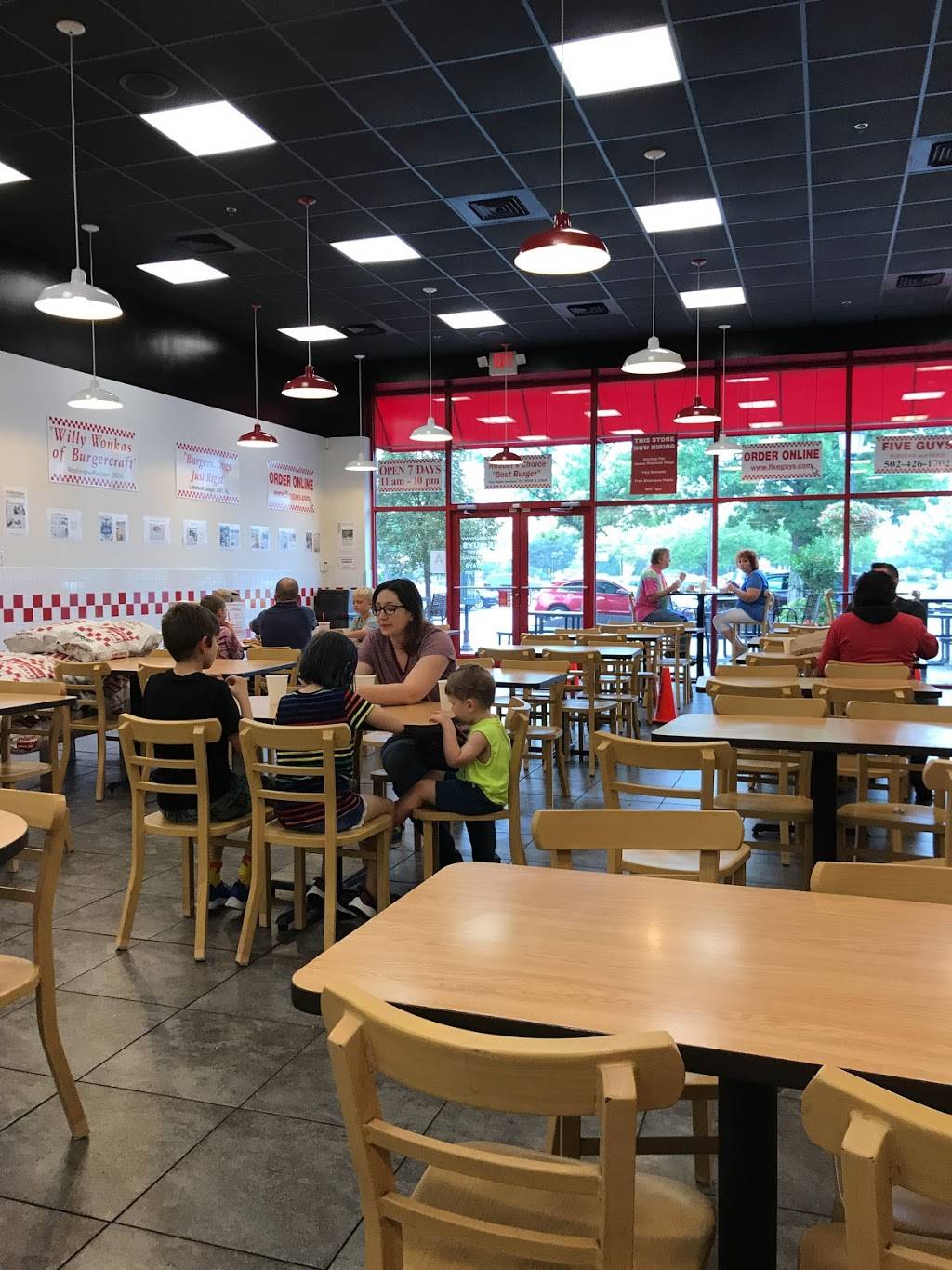 Five Guys | meal takeaway | 4116 Summit Plaza Dr, Louisville, KY 40241, USA | 5024261702 OR +1 502-426-1702