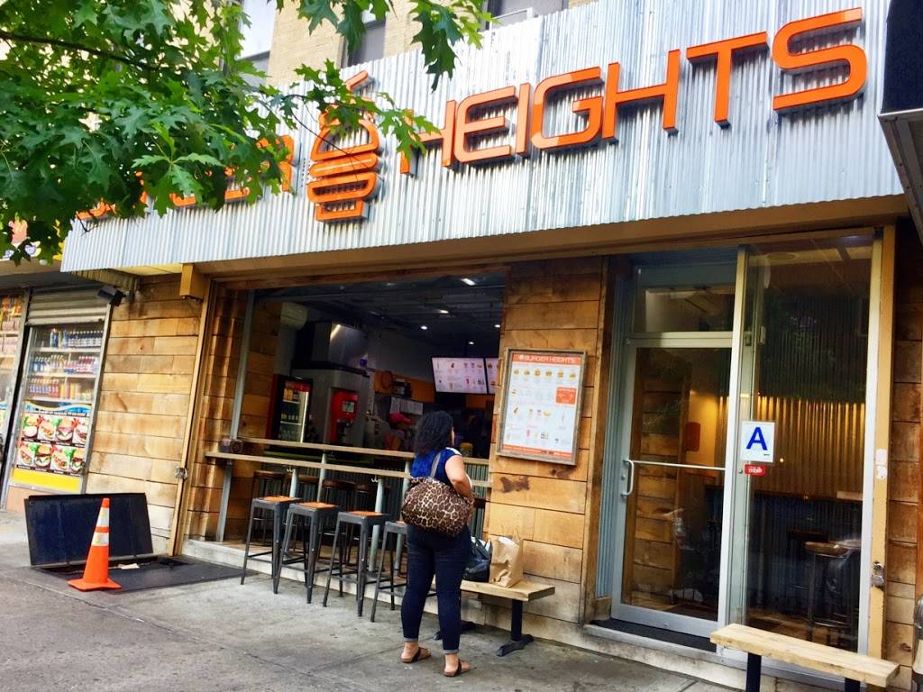 Burger Heights | restaurant | 177 Wadsworth Ave, New York, NY 10033, USA | 2129511984 OR +1 212-951-1984