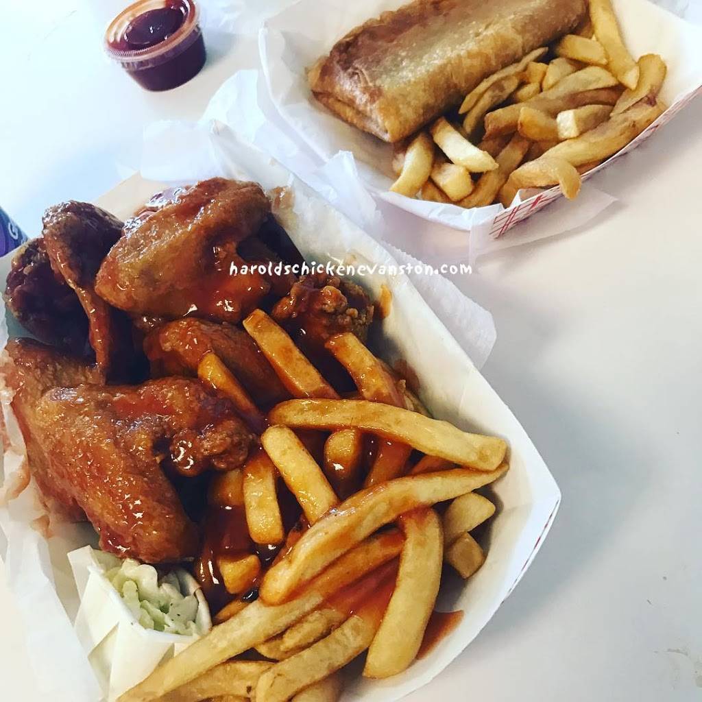 Harolds Chicken Shack Evanston | restaurant | 337 Howard St, Evanston, IL 60202, USA | 8477330711 OR +1 847-733-0711