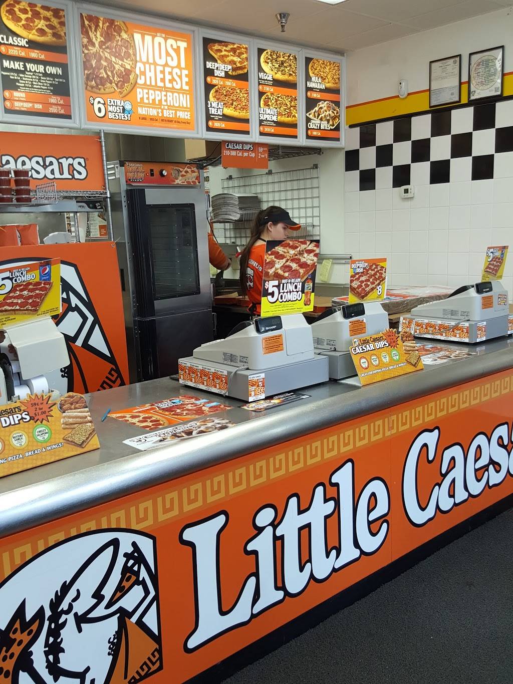Little Caesars Pizza | meal takeaway | 2104 E Ponderosa Dr, Camarillo, CA 93010, USA | 8054841433 OR +1 805-484-1433