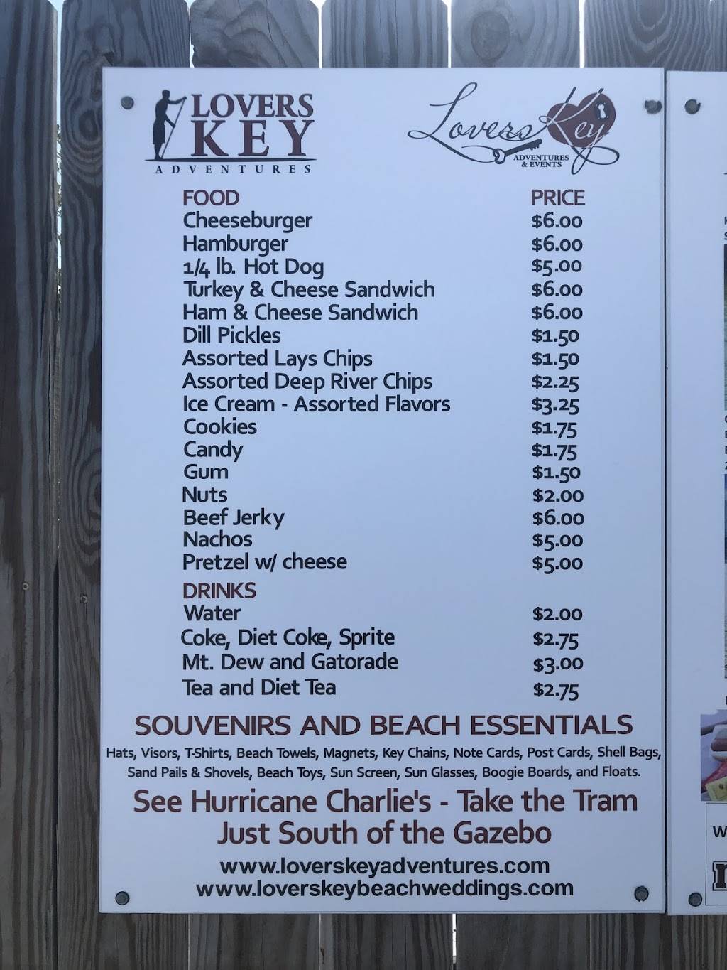 Hurricane Charlies | meal takeaway | 8720 Estero Blvd, Fort Myers Beach, FL 33931, USA | 2397657788 OR +1 239-765-7788