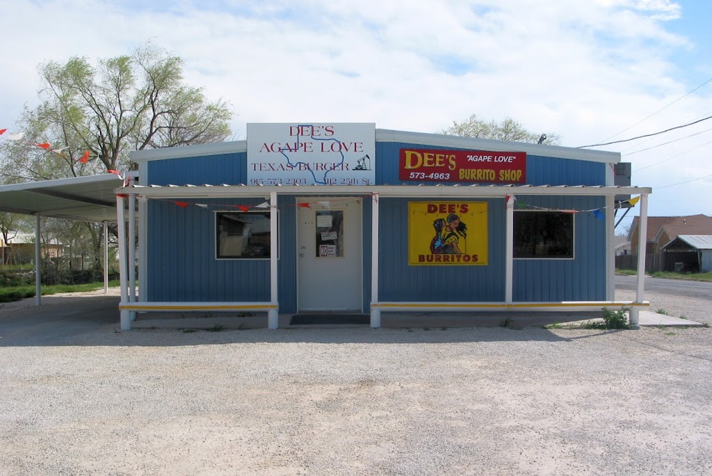 Dees Burrito Shop | restaurant | 1110 25th St, Snyder, TX 79549, USA | 3255732020 OR +1 325-573-2020
