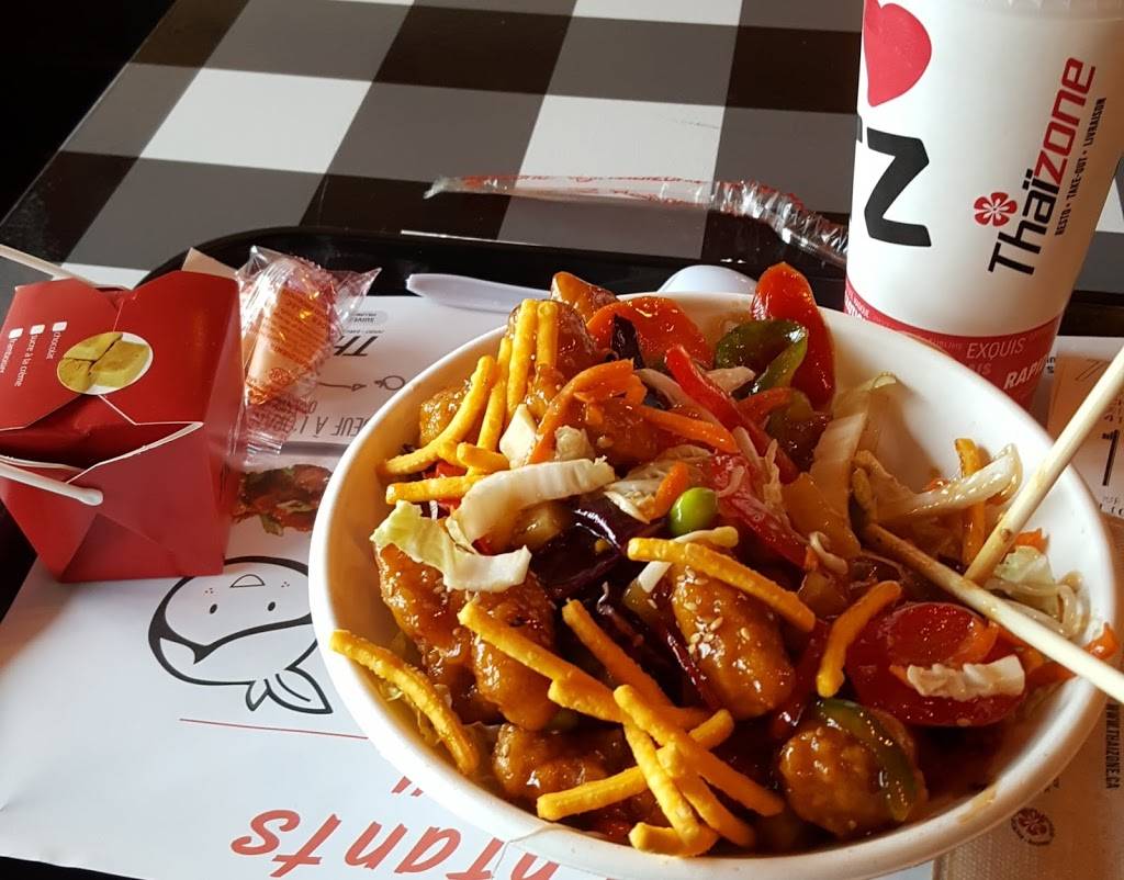 Thaïzone | restaurant | 11001 Boulevard Henri-Bourassa, Québec, QC G1G 3X4, Canada | 4186228424 OR +1 418-622-8424