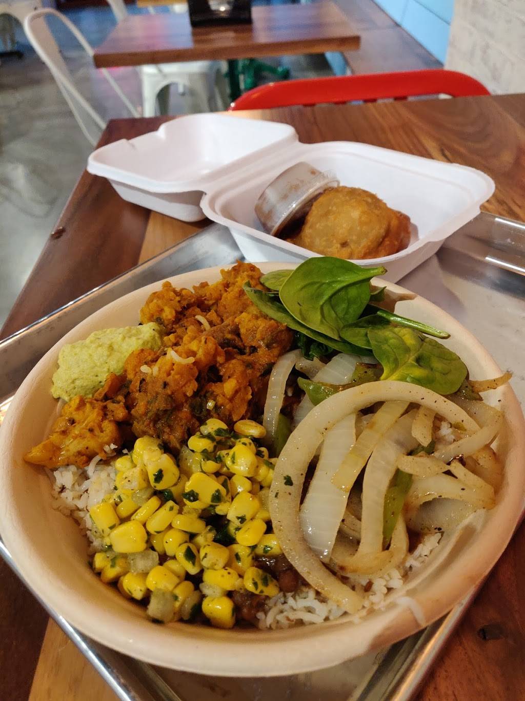 NaanStop | restaurant | 265 18th St NW #4110, Atlanta, GA 30363, USA | 4044583500 OR +1 404-458-3500