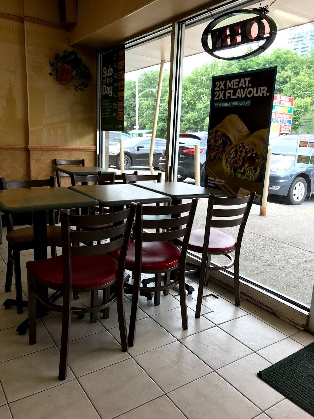 Subway | meal takeaway | Progress Plaza, 1585 Ellesmere Rd, Scarborough, ON M1P 2Y3, Canada | 4164389654 OR +1 416-438-9654