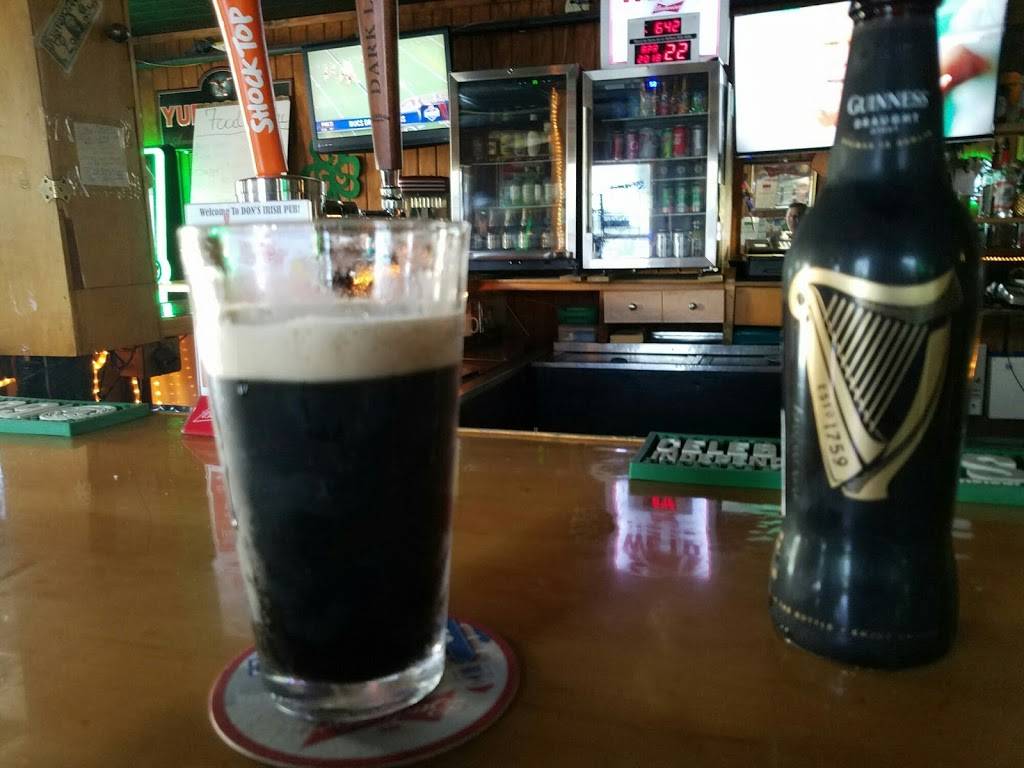 Dons Irish Pub | restaurant | 3719, 3007 6th St S, St. Petersburg, FL 33705, USA | 7272019747 OR +1 727-201-9747
