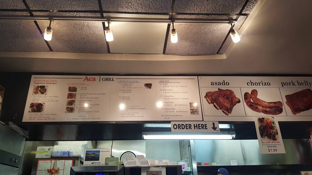 Aca Grill | restaurant | 3062 W 8th St, Los Angeles, CA 90005, USA | 2136747708 OR +1 213-674-7708