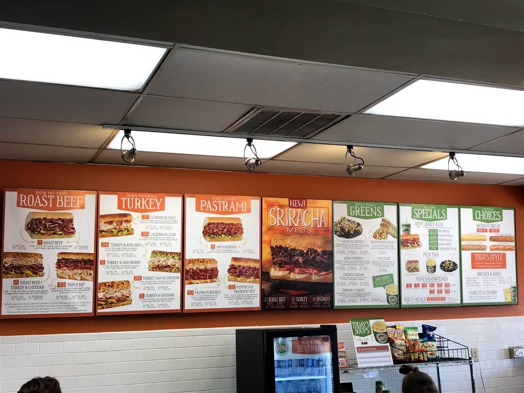 TOGOS Sandwiches | meal takeaway | 3146 G St Copy Room, Merced, CA 95340, USA | 2097258800 OR +1 209-725-8800