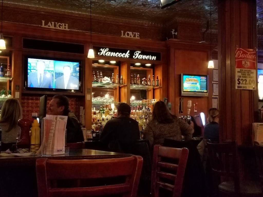 Hancock Tavern | restaurant | 668 Hancock St, Quincy, MA 02170, USA | 6174725554 OR +1 617-472-5554