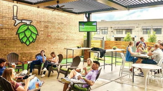 Hoppin | restaurant | 1402 Winnifred St, Charlotte, NC 28203, USA | 7049989264 OR +1 704-998-9264