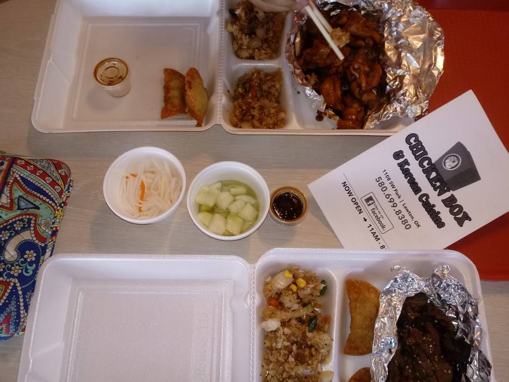 Chicken Box & Korean Cuisine | restaurant | 1108 SW Park Ave, Lawton, OK 73501, USA | 5803240989 OR +1 580-324-0989