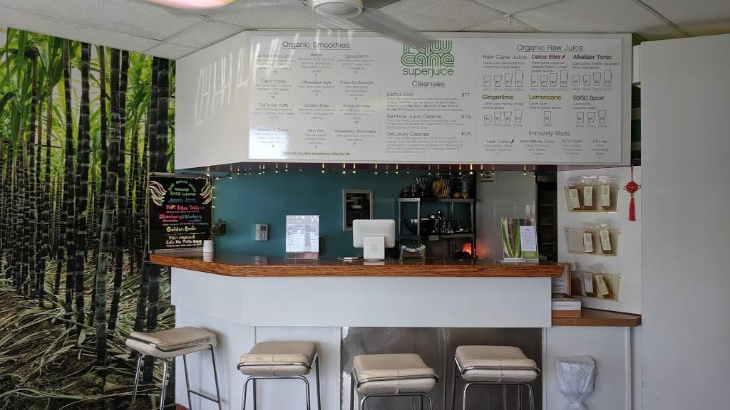 Raw Cane SuperJuice | restaurant | 5301 Sunset Blvd #7, Los Angeles, CA 90027, USA | 3235376611 OR +1 323-537-6611