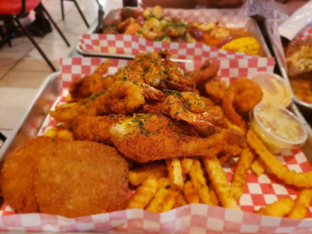 Krab Kingz Seafood | restaurant | 4180 S Jones Blvd #1-2, Las Vegas, NV 89103, USA | 7025186951 OR +1 702-518-6951