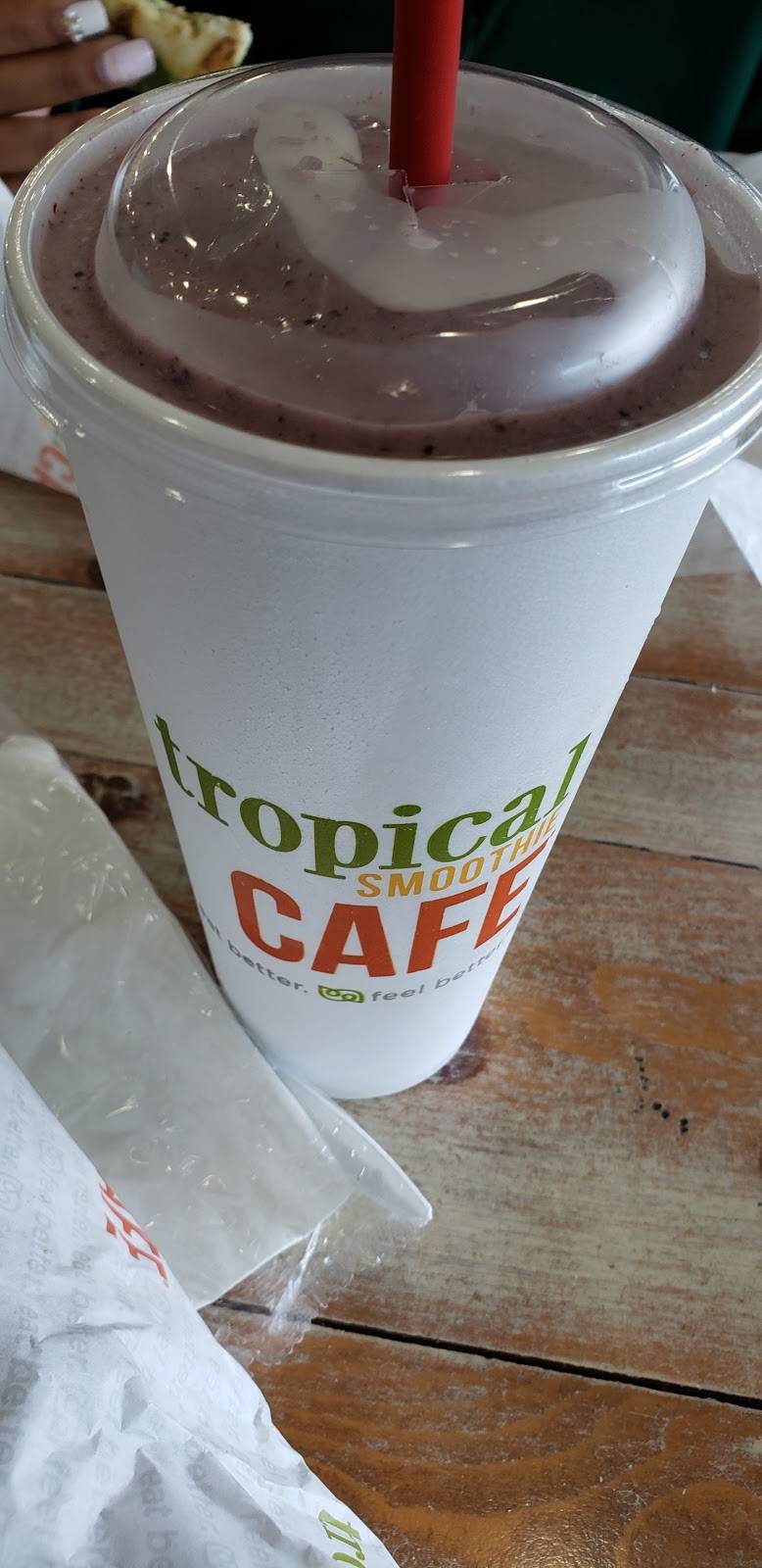 Tropical Smoothie Cafe | restaurant | 266 Blanding Blvd Suite 2, Orange Park, FL 32073, USA | 9046447353 OR +1 904-644-7353
